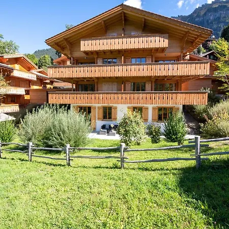 Panoramapark Soleil B Garden Apartment Wengen