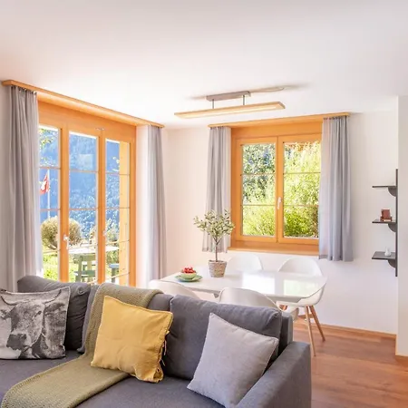 Apartment Panoramapark Soleil B Garden Wengen