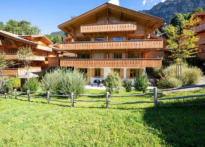 Panoramapark Soleil B Garden Apartman Wengen