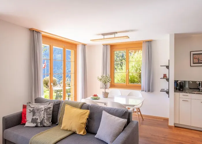 Apartman Panoramapark Soleil B Garden Wengen